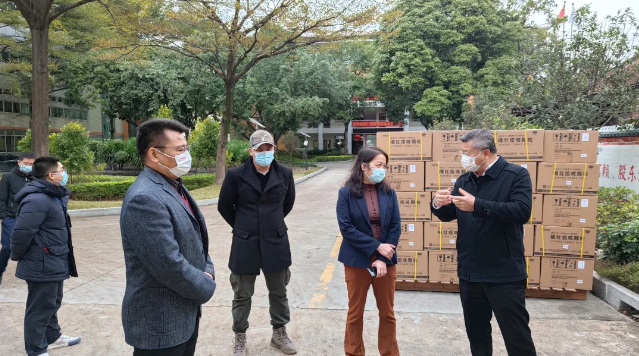 南寧市興寧區副區長黃文帶隊到白云山盈康開展春節前安全生產檢查