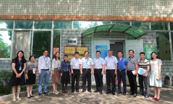 衛職院黨委書記牙韓高帶隊到公司開展主題教育研學活動